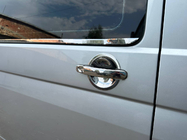 Volkswagen T5 Transporter 2003–2010 Okenske obrobe (2 kos, nerjaveče jeklo) fotografija 3