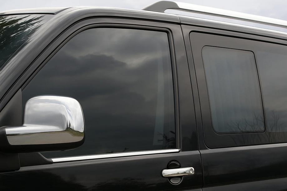Volkswagen T5 Transporter 2003–2010 Okenske obrobe (2 kos, nerjaveče jeklo) Image