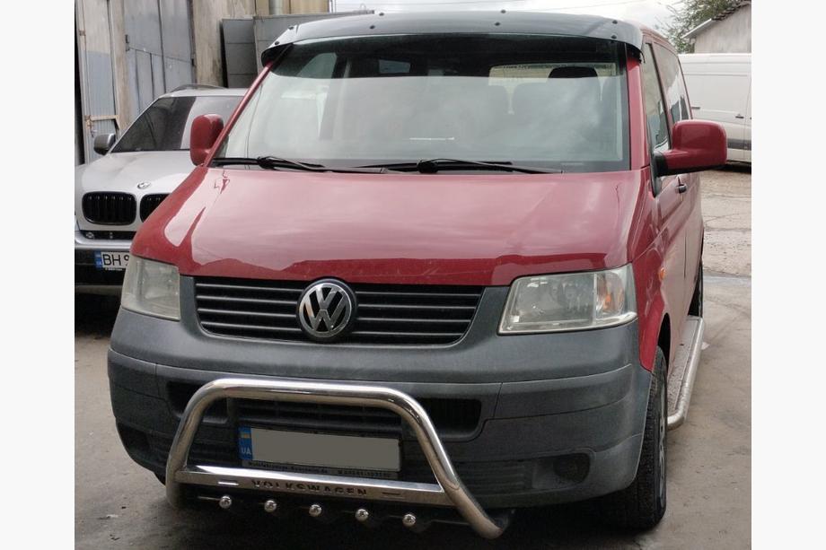 Volkswagen T5 Transporter 2003–2010 Prednji zaščitni lok WT003 (nerjaveče jeklo) Fotografija 7