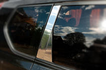 Nissan X-trail T31 2007–2014 Letve za stebričke vrat (8 kos, nerjavno jeklo) fotografija 5