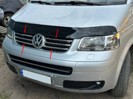Volkswagen T5 Multivan 2003–2010 Okrasne letvice za masko (6 kos, nerjavno jeklo) fotografija 4