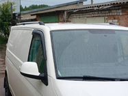 Volkswagen T5 Multivan 2003–2010 Kromirane strešne sani fotografija 4