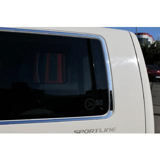 Komplet okrasnih okvirjev oken – set (14 kos, nerjaveče jeklo) fotografija 2