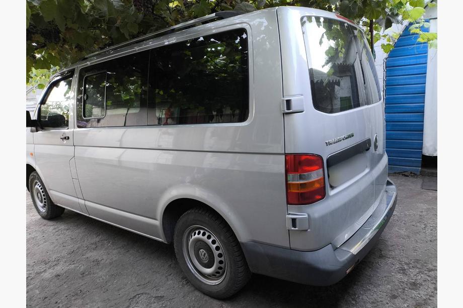 Volkswagen T5 Caravelle 2004–2010 Kromirane strešne sani Fotografija 12