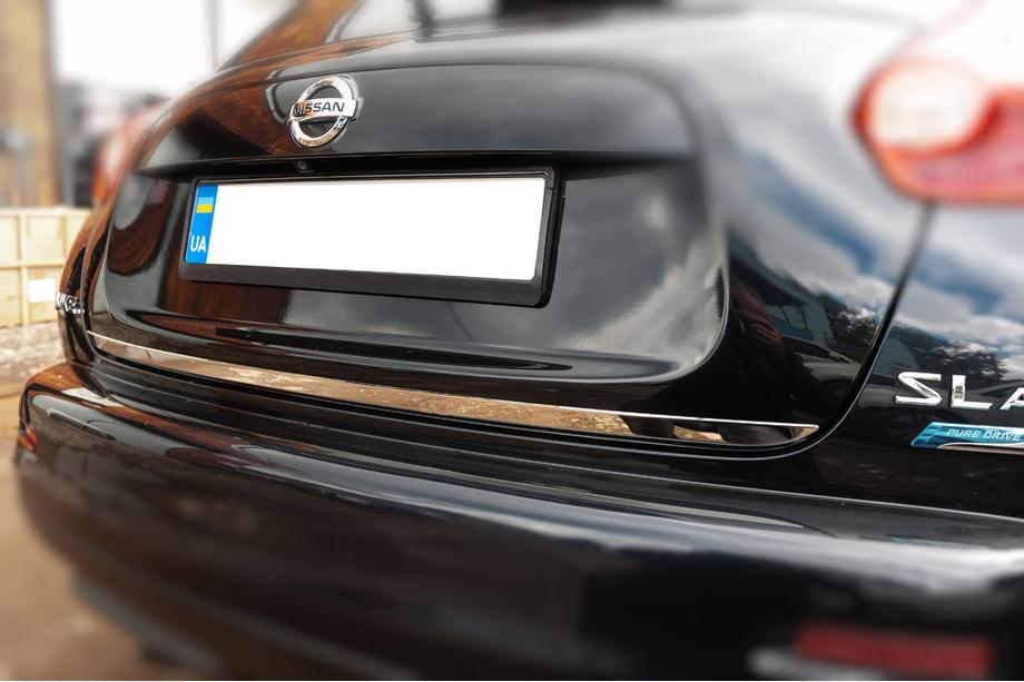 Nissan Juke 2010–2019 Zaščitna letev roba prtljažnika (nerjaveče jeklo) Image