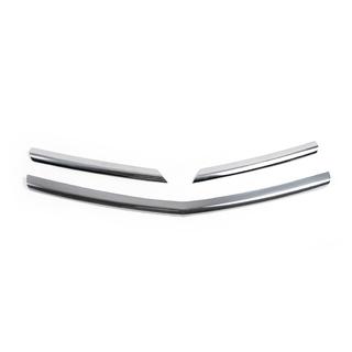 Obloge rešetke (3 kosi, nerjaveče jeklo) Opel Antara 2006–2017 fotografija 3