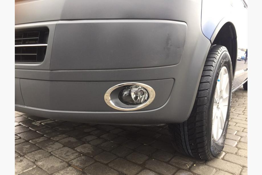Volkswagen T5 2010–2015 Okvirja meglenk (2 kos, nerjavno jeklo) OmsaLine - italijansko nerjavno jeklo Fotografija 2