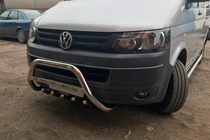 Volkswagen T5 2010–2015 Prednji zaščitni lok WT003 (nerjaveče jeklo) fotografija 8