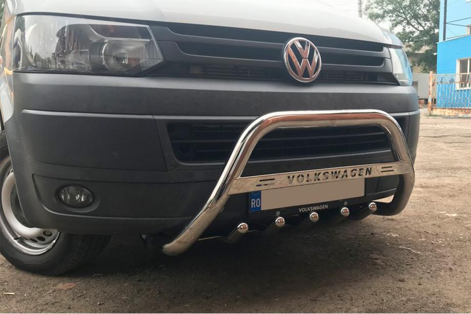 Volkswagen T5 2010–2015 Prednji zaščitni lok WT003 (nerjaveče jeklo) Image
