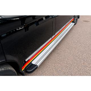 Bočne stopnice Maya V2 (2 kosa, aluminij) Volkswagen T5 2010–2015 fotografija 4