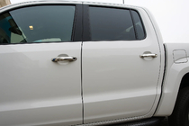 Volkswagen Amarok 2010–2022 Kromirane obloge kljuk vrat (4 kosi, nerjavno jeklo) fotografija 1