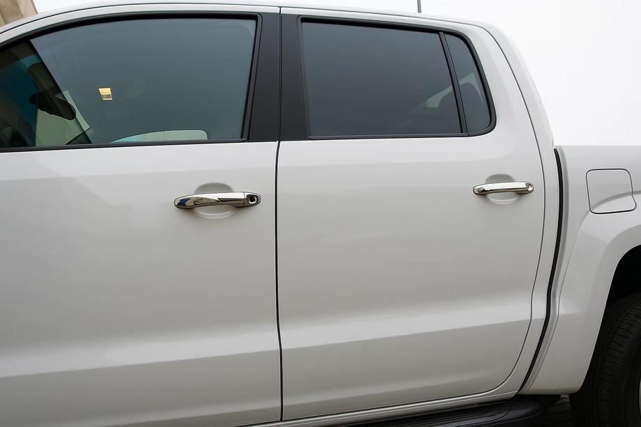 Volkswagen Amarok 2010–2022 Kromirane obloge kljuk vrat (4 kosi, nerjavno jeklo) Image