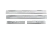 Volkswagen Bora 1998–2004 Zaščitne letve pragov OmsaLine (4 kosi, nerjaveče jeklo) fotografija 1
