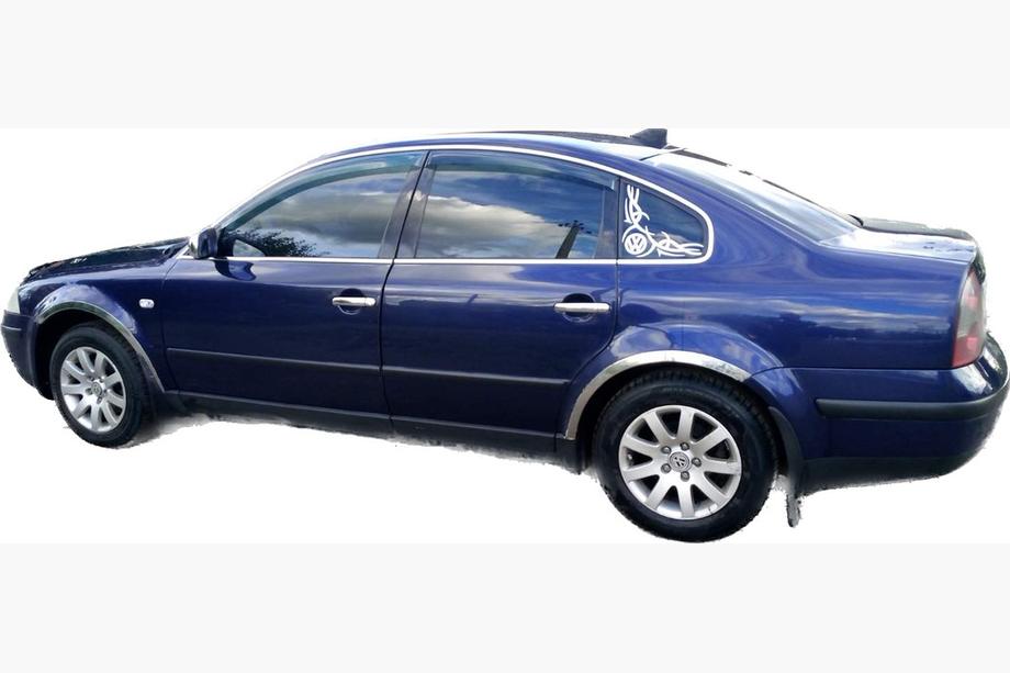Volkswagen Passat B5 1997–2005 Kromirane obloge kljuk vrat (4 kosi, nerjavno jeklo) Fotografija 2