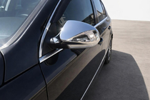 Volkswagen Passat B6 2006–2012 Kromirani pokrovi ogledal (2 kosa, nerjavno jeklo) fotografija 1