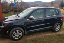 Volkswagen Tiguan 2007–2016 Kromirani pokrovi ogledal (2 kosa, nerjavno jeklo) ABS plastika fotografija 5