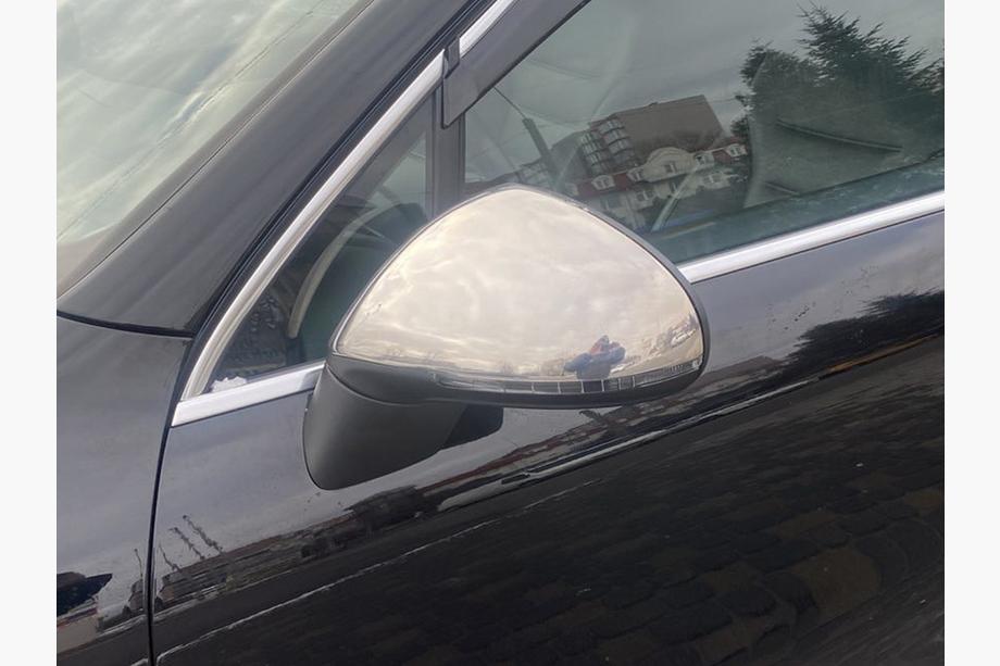 Volkswagen Touareg 2010–2018 Kromirani pokrovi ogledal (2 kosa, nerjavno jeklo) Image