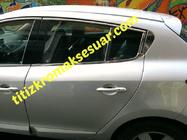 Renault Megane III 2009–2016 Zgornje okenske letve (HB, 6 kos, nerjaveče jeklo) fotografija 4