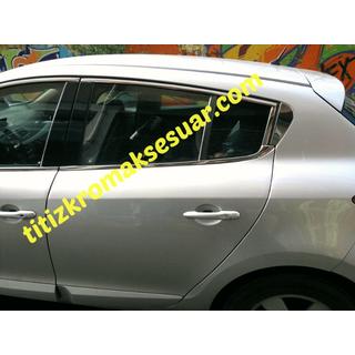 Zgornje okenske letve (HB, 6 kos, nerjaveče jeklo) Renault Megane III 2009–2016 fotografija 4