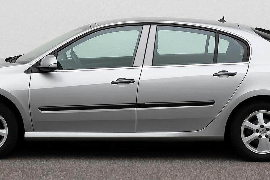 Renault Laguna 2007–2015 Obloge stebričkov vrat (4 kosi, inox) Image