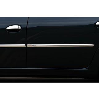Letve za vrata (4 kosi, nerjavno jeklo) Dacia Logan I 2005–2008 fotografija 1