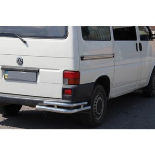 Zadnji dvojni vogalni ščitniki AK003-Double (2 kos, nerjavno jeklo) Volkswagen T4 Transporter 1990–2003 fotografija 2