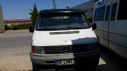 Mercedes Vito W638 1996–2003 Vizir na vetrobransko steklo (črn sijaj, 5 mm) fotografija 5