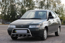 VAZ 2110-21115 1995–2015 Sprednji zaščitni lok WT003 60 mm (nerjavno jeklo) fotografija 2