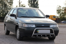 VAZ 2110-21115 1995–2015 Sprednji zaščitni lok WT003 60 mm (nerjavno jeklo) fotografija 3