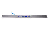 Fiat Ducato 2006–2025 LED letvica nad registrsko tablico (nerjavno jeklo) fotografija 2