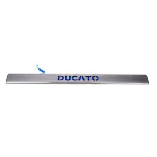 LED letvica nad registrsko tablico (nerjavno jeklo) Fiat Ducato 2006–2025 fotografija 2