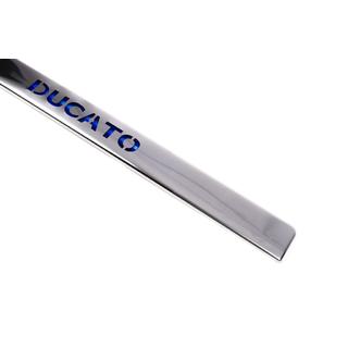 LED letvica nad registrsko tablico (nerjavno jeklo) Fiat Ducato 2006–2025 fotografija 3