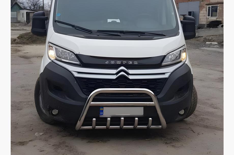 Fiat Ducato 2006–2025 Sprednji zaščitni lok WT003 (nerjaveče jeklo) Image
