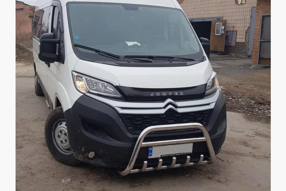 Peugeot Boxer 2006–2025 Sprednji zaščitni lok WT003 (nerjaveče jeklo) Image