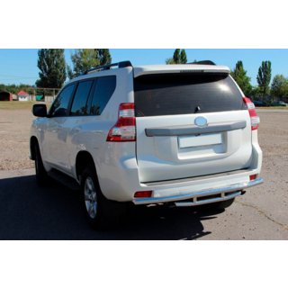 Zadnja zaščitna cev AK002-2v1 (nerjavno jeklo) Toyota Land Cruiser Prado 150 2009–2023 fotografija 2