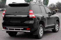 Toyota Land Cruiser Prado 150 2009–2023 Zadnji zaščitni lok AK002-2v2 (nerjavno jeklo) fotografija 1