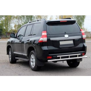 Zadnji zaščitni lok AK002-2v2 (nerjavno jeklo) Toyota Land Cruiser Prado 150 2009–2023 fotografija 3