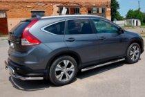 Honda CRV 2012–2016 Stranske cevi BB002 (2 kosa, inox) fotografija 9