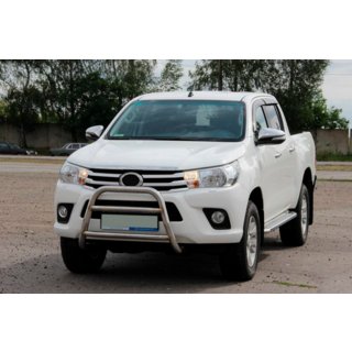 Sprednji zaščitni lok WT023 (nerjaveče jeklo) Toyota Hilux 2015– fotografija 1