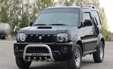 Suzuki Jimny 1998–2018 Prednji zaščitni lok QT006 (nerjaveče jeklo) fotografija 3