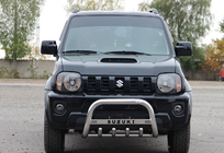 Suzuki Jimny 1998–2018 Prednji zaščitni lok QT006 (nerjaveče jeklo) fotografija 2