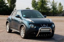 Nissan Juke 2010–2019 Kenguru zaščitni lok QT012 (nerjavno jeklo) fotografija 3