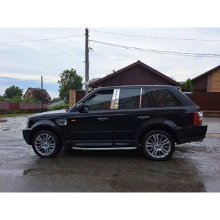 Letve za stebričke vrat (nerjavno jeklo) Range Rover Sport 2005–2013 fotografija 2