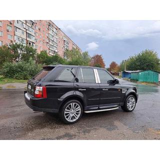 Letve za stebričke vrat (nerjavno jeklo) Range Rover Sport 2005–2013 fotografija 1
