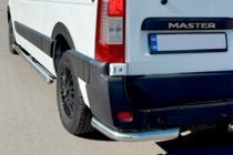 Nissan NV400 2010–2024 Zadnji kotniki AK003 (2 kosa, nerjavno jeklo) fotografija 7