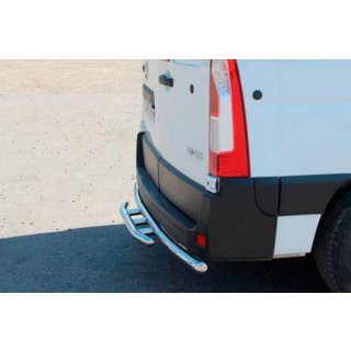 Zadnji zaščitni lok AK011 (nerj.) Nissan NV400 2010–2024 fotografija 1