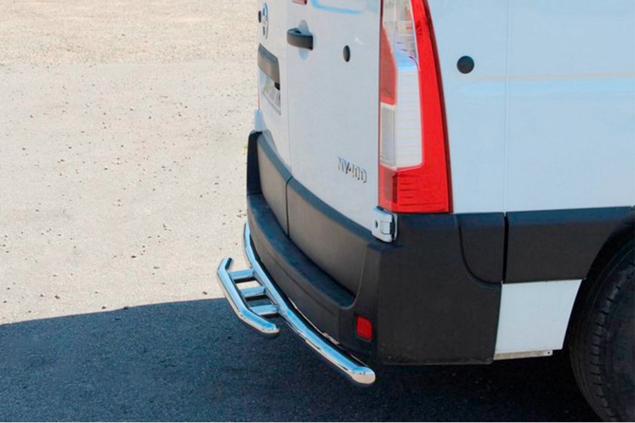Renault Master 2011–2023 Zadnji zaščitni lok AK011 (nerj.) Image