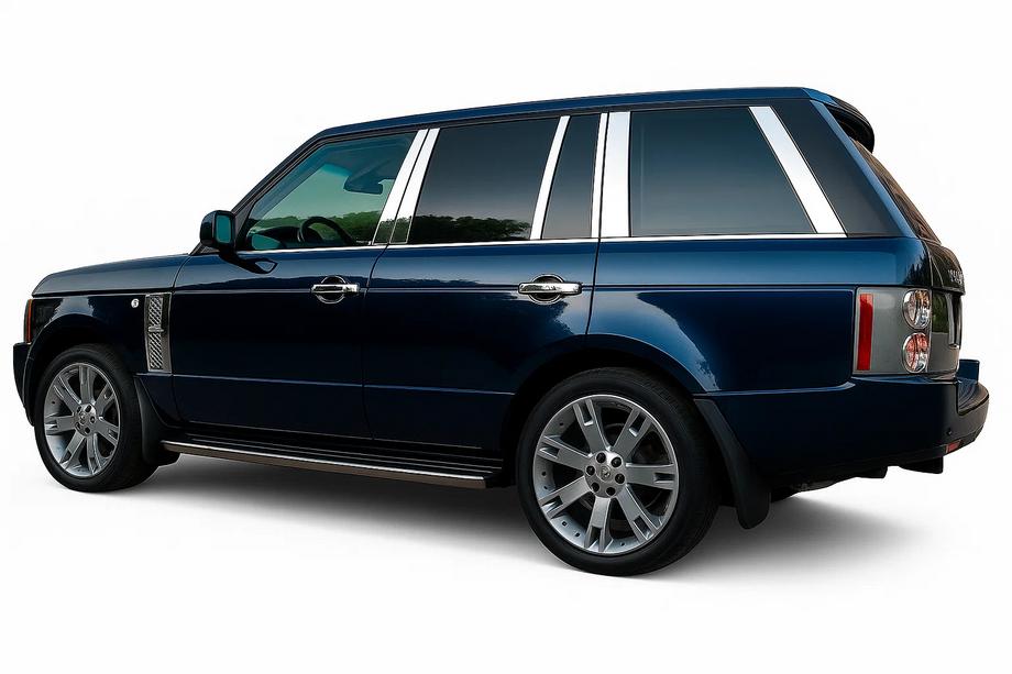 Range Rover III L322 2002–2012 Letve stebričkov vrat (14 kos, nerjaveče jeklo) Image