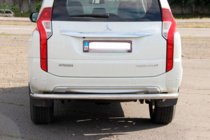 Mitsubishi Pajero Sport 2015– Zadnji zaščitni lok AK005 (nerjaveče jeklo) fotografija 4