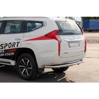 Zadnji zaščitni lok AK005 (nerjaveče jeklo) Mitsubishi Pajero Sport 2015– fotografija 1